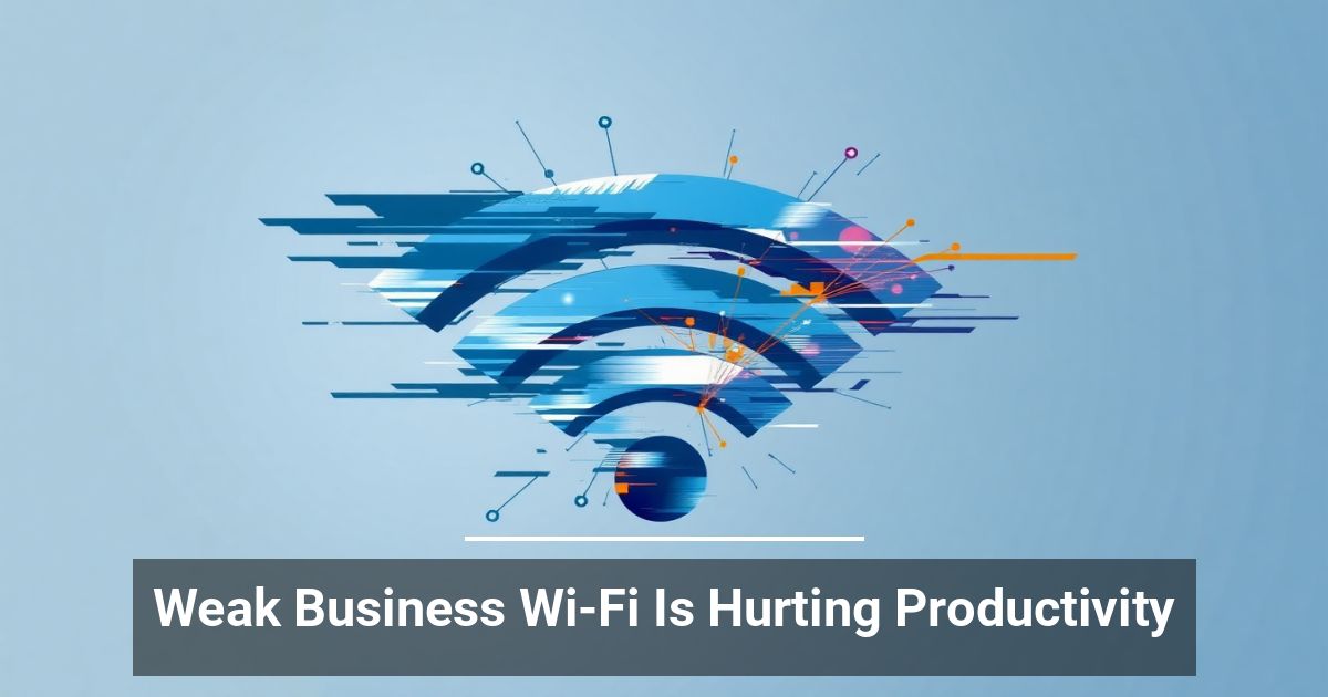 Weak Business Wi-Fi Is Hurting Productivity